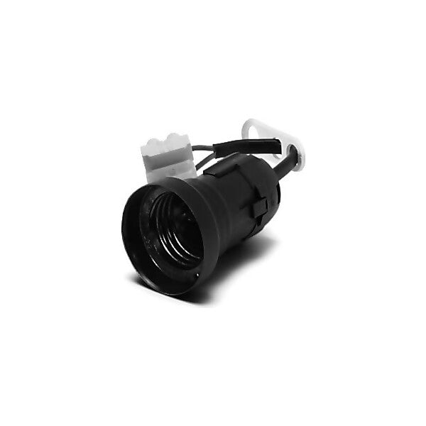 Houben Baupendel E27 m.Steckkl. Kunst.sw 150mm Kabel 537300